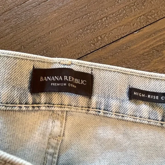 NWT Banana Republic High Rise Crop bootcut ladies jeans - Picture 4 of 11